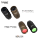 Z-Bolt Blazer LEP Weapon Light - Conversion Head for M600DF, Modlite LEDs, FDE, LEP-450-HEAD-FDE