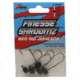 Z-man ShroomZ Finesse Jig, 1/10oz, Black, FJH110-02PK5