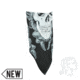 Zan Headgear 3-IN-1 Bandanna, Cotton, Ornate Skull, Grey BV014
