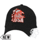 Zan Headgear Ball Cap, Red USA Eagle CPA143