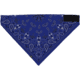 Zan Headgear SportFlex Bandanna - Men's, Navy Paisley, SportFlex, BL111