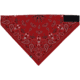 Zan Headgear SportFlex Bandanna - Men's, Red Paisley, SportFlex, BL106