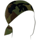 Zan Headgear Polyester Flydanna, Woodland Camo, Polyester, ZM118