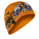 Zan Headgear SportFlex Helmet Liner/Beanie - Mens, Orange Tribal Skull, WHLL669