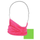 Zan Headgear Neck Gaiter, Microfleece, Hot Pink Reverses to High-Vis Lime WFMFN002HV