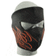 Zan Headgear Neoprene Face Mask Orange Flame WNFM045