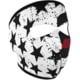 Zan Headgear Neoprene Full Mask, Thin Red Line, WNFM603