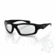 Zan Headgear Seattle Sunglass, Black Frame, Clear Lens EZSE001C