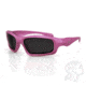 Zan Headgear Seattle Sunglass, Crysal Silver Frame, Smoked Lens EZSE003