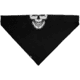 Zan Headgear SportFlex Bandanna - Mens, Black / White Skull, BL002
