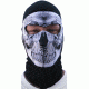 Zan Headgear Coolmax Balaclava, Extreme B&amp;W Skull WBC002NFME
