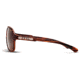 Zeal Optics Sawyer Mens Sunglasses, Matte Wood Grain Frame and Polarized Copper Lens 10418