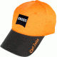 Zeiss Gear Hat With Black Zeiss Logo, Blaze Orange and Brown