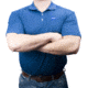 Zeiss Gear Polo Shirt, Blue, Large