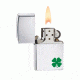 Zippo A Bit O Luck Classic Style Lighter, High Polish Chrome 24007
