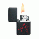 Zippo Anarchy Classic Style Lighter, Black Matte 20842