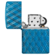 Zippo Armor High Polish Diamonds Lighter w/ Click, Blue, One Size, 29964