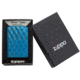 Zippo Armor High Polish Diamonds Lighter w/ Click, Blue, One Size, 29964