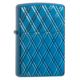 Zippo Armor High Polish Diamonds Lighter w/ Click, Blue, One Size, 29964