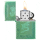 Zippo Armor High Polish Elegant Dragon Lighter w/ Click, Green, One Size, 49054