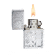 Zippo Scroll Design V Panel Classic Style Lighter, High Polish Chrome 21138