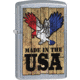 Zippo Eagle USA Lighter, 1.44 x 2.25, 207-077516