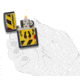Zippo Feet Hazzard Pocket Lighter, 29624
