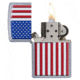 Zippo Patriotic Street Chrome Pocket Lighter 29722