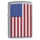 Zippo Patriotic Street Chrome Pocket Lighter 29722