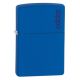 Zippo Classic Style Lighter w/ Zippo Logo, Royal Matte 229ZL