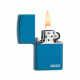 Zippo Classic Style Lighter w/ Zippo Logo, Sapphire 20446ZL