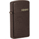 Zippo Slim Brown Logo