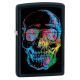 Zippo Skull Classic Style Lighter, Black Matte 28042