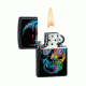 Zippo Skull Classic Style Lighter, Black Matte 28042