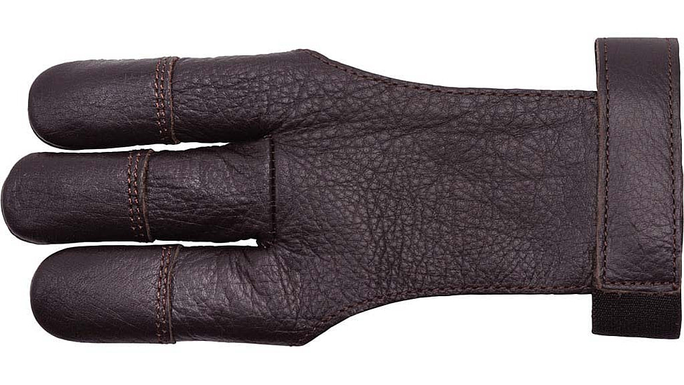 .30-06 Outdoors CowHide Shooting Glove 3 Finger Men's, Brown, Extra Small, CHSGXS-1