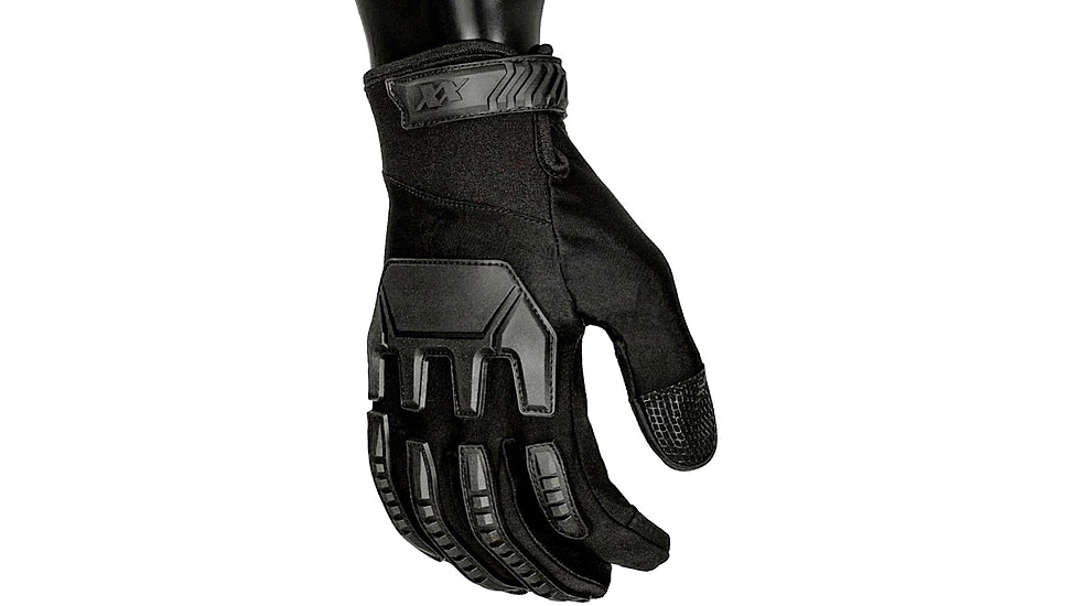 221B Tactical Gladiator Gloves, Full Dexterity Tactical Gloves, Level 5 Cut Resistant, Shooting and Search, Black, Large, GLDG-L-BLK