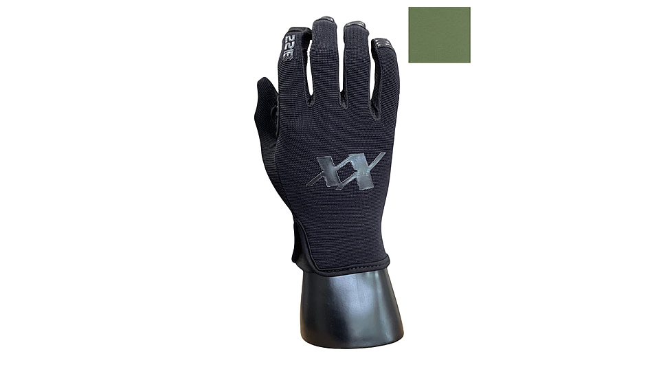 221B Tactical Recon Full Dexterity Tactical Gloves - Mens, OD Green, Large, 793945280278