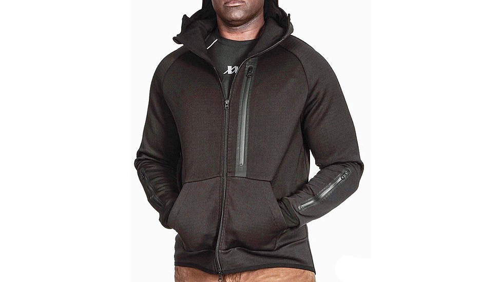 221B Tactical Rendition Hoodie Elite, Black, 2XL, EQXRENH-SL-XXL-BLK
