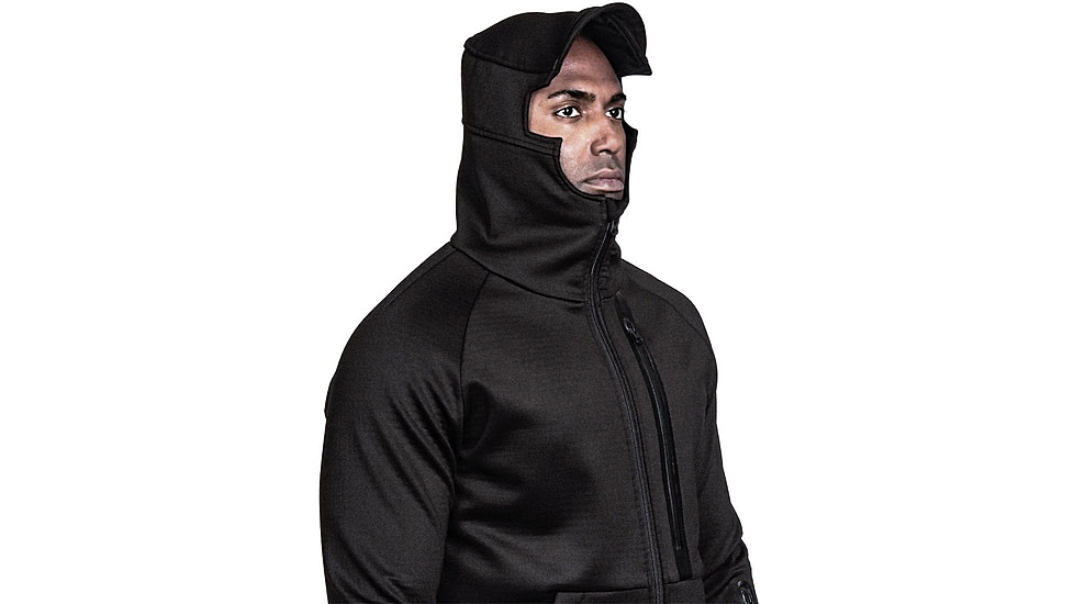 221B Tactical Rendition Hoodie Elite, Black, 2XL, EQXRENH-SL-XXL-BLK