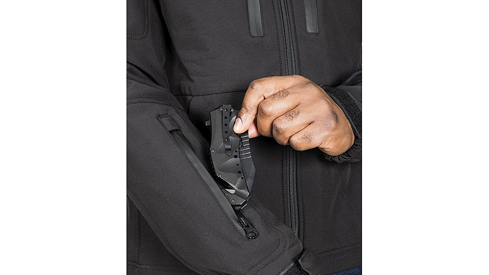 221B Tactical Tradecraft Jacket 2.0 - Jacket Only, Medium, Black, TRDJKT20-M-BLK