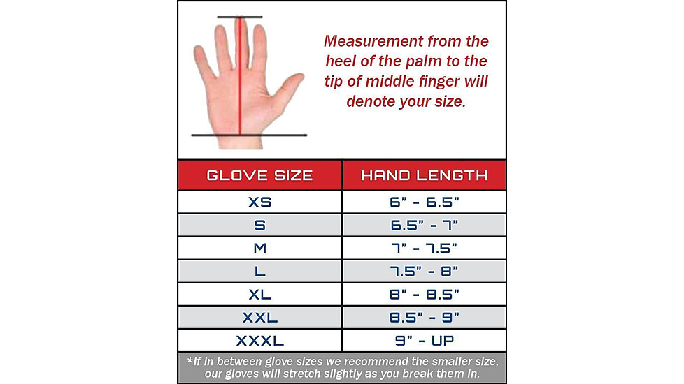 221B Tactical Warrior Gloves, Black, Extra Large, WARG-XL-BLK