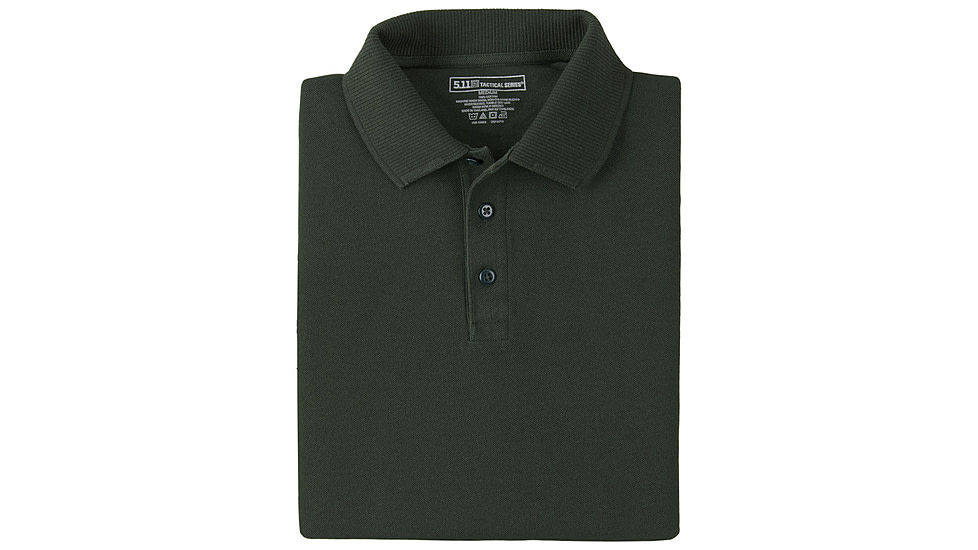 5.11 Tactical Professional Long Sleeve Polo - Men's, 3XL, Regular, LE Green, 42056-860-3XL
