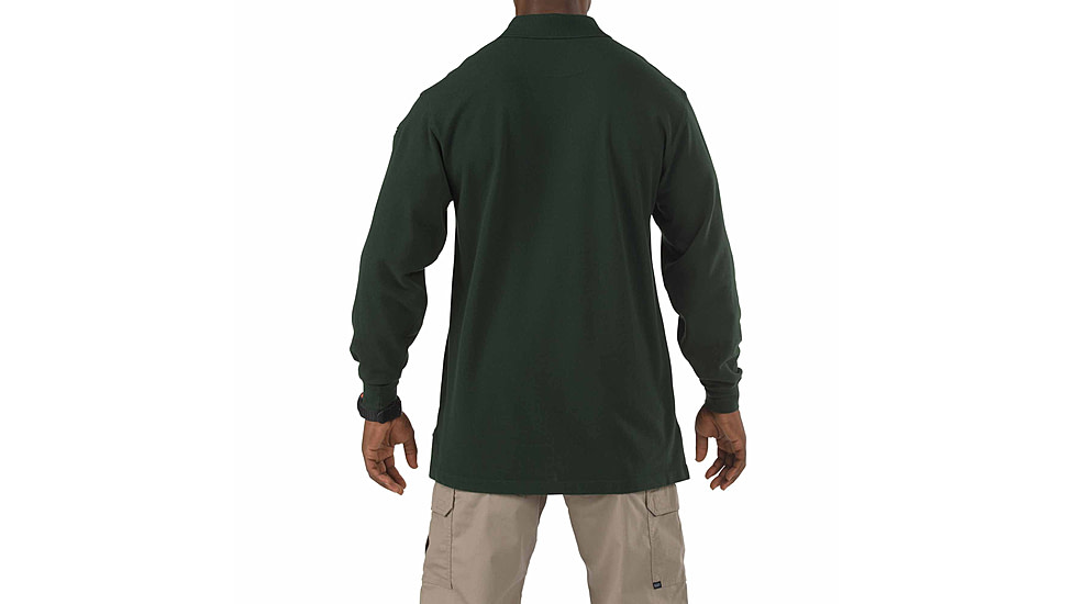 5.11 Tactical Professional Long Sleeve Polo - Men's, 3XL, Regular, LE Green, 42056-860-3XL