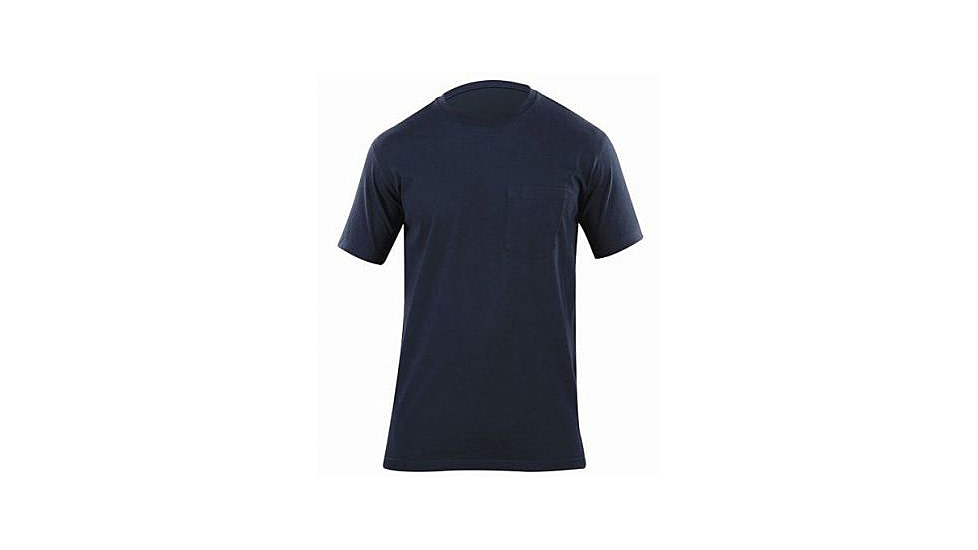 5.11 Tactical Professional Pocketed Tee - Men's, Fire Navy, M, 71307-720-M