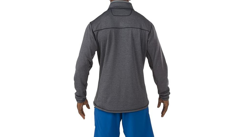 5.11 Tactical Recon Half-zip Fleece, Black - 72045019S