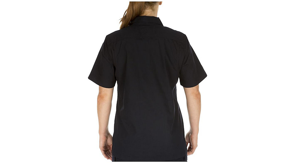 5.11 Tactical Short Sleeve Taclite TDU Shirt - Women's, Dark Navy, L, 61025-724-L