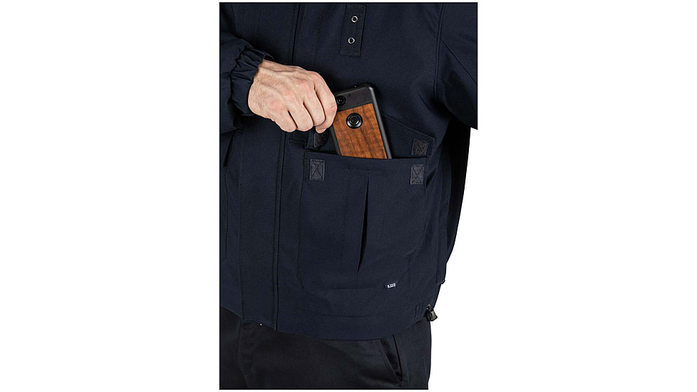 5.11 Tactical 4-In-1 Patrol Jacket 2.0 - Mens, Dark Navy, 5XL, 48359ABR-724-5XL-R