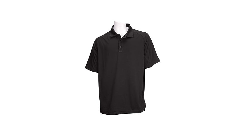 5.11 Tactical Performance Short Sleeve Polo Shirt - Women's, Black, L, 61165-019-L