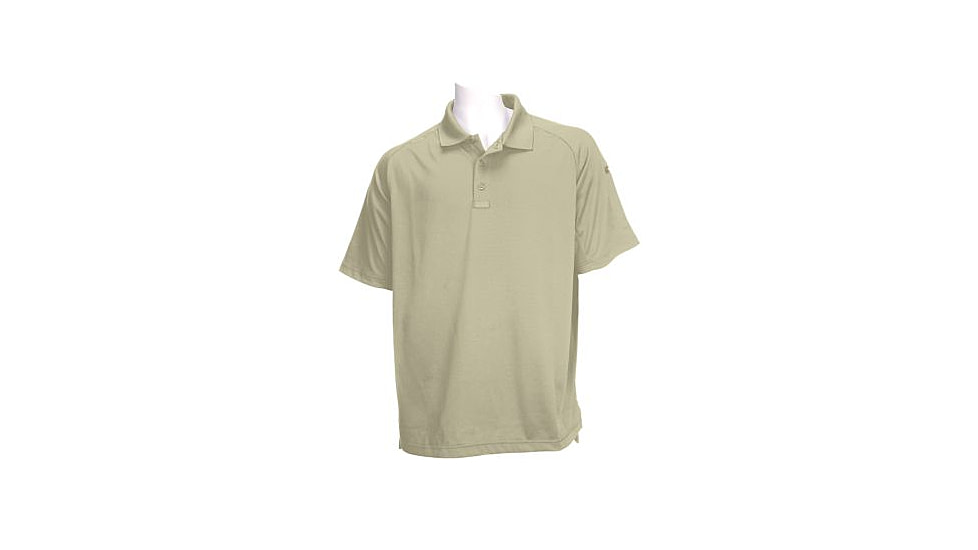 5.11 Tactical Performance Short Sleeve Polo Shirt - Women's, Silver Tan, S, 61165-160-S