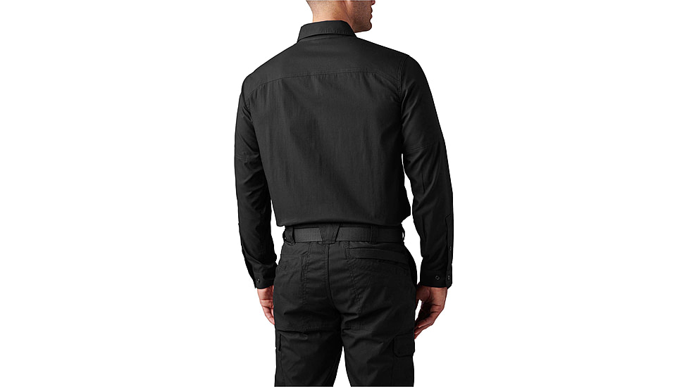 5.11 Tactical ABR Pro Shirt Long Sleeve - Men's, Black, Large, Regular, 72543ABR-019-L-R